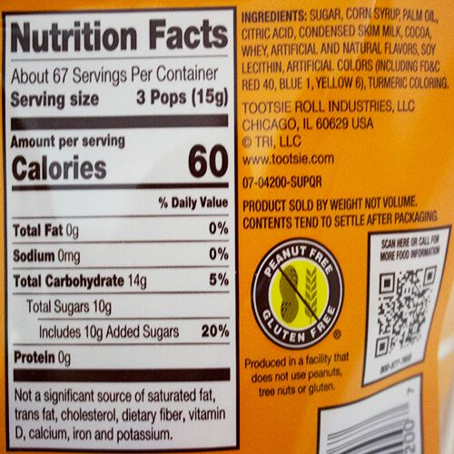 33-tootsie-roll-nutrition-label-labels-design-ideas-2020